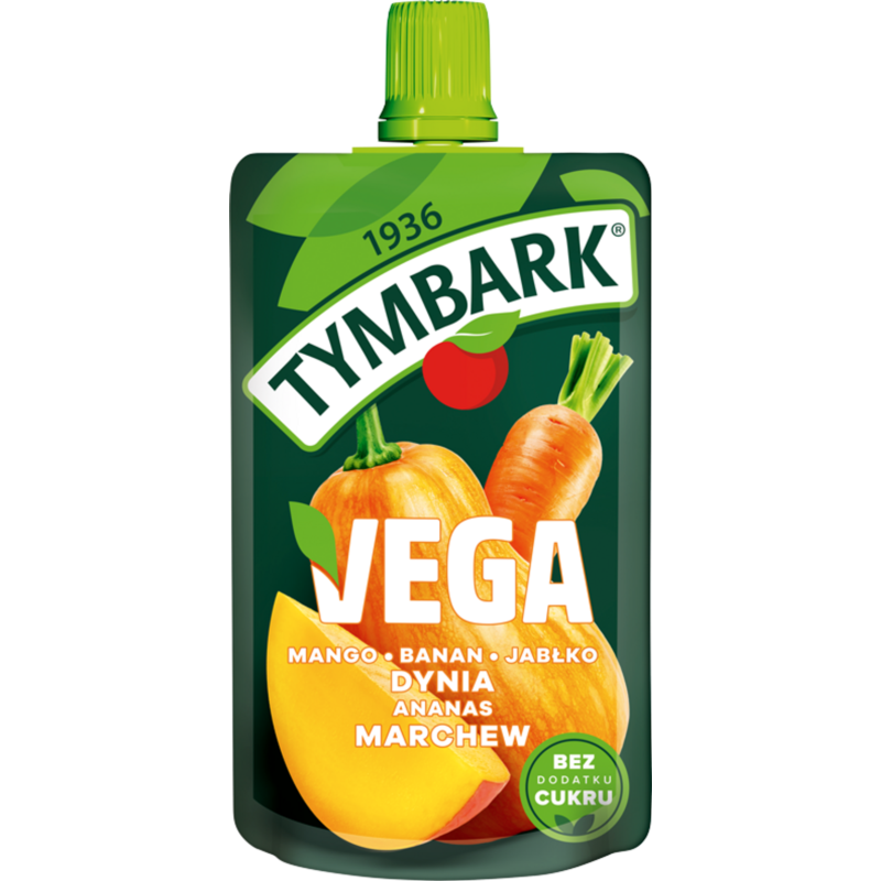 Tymbark Mus Vega mango dynia marchew 100 g